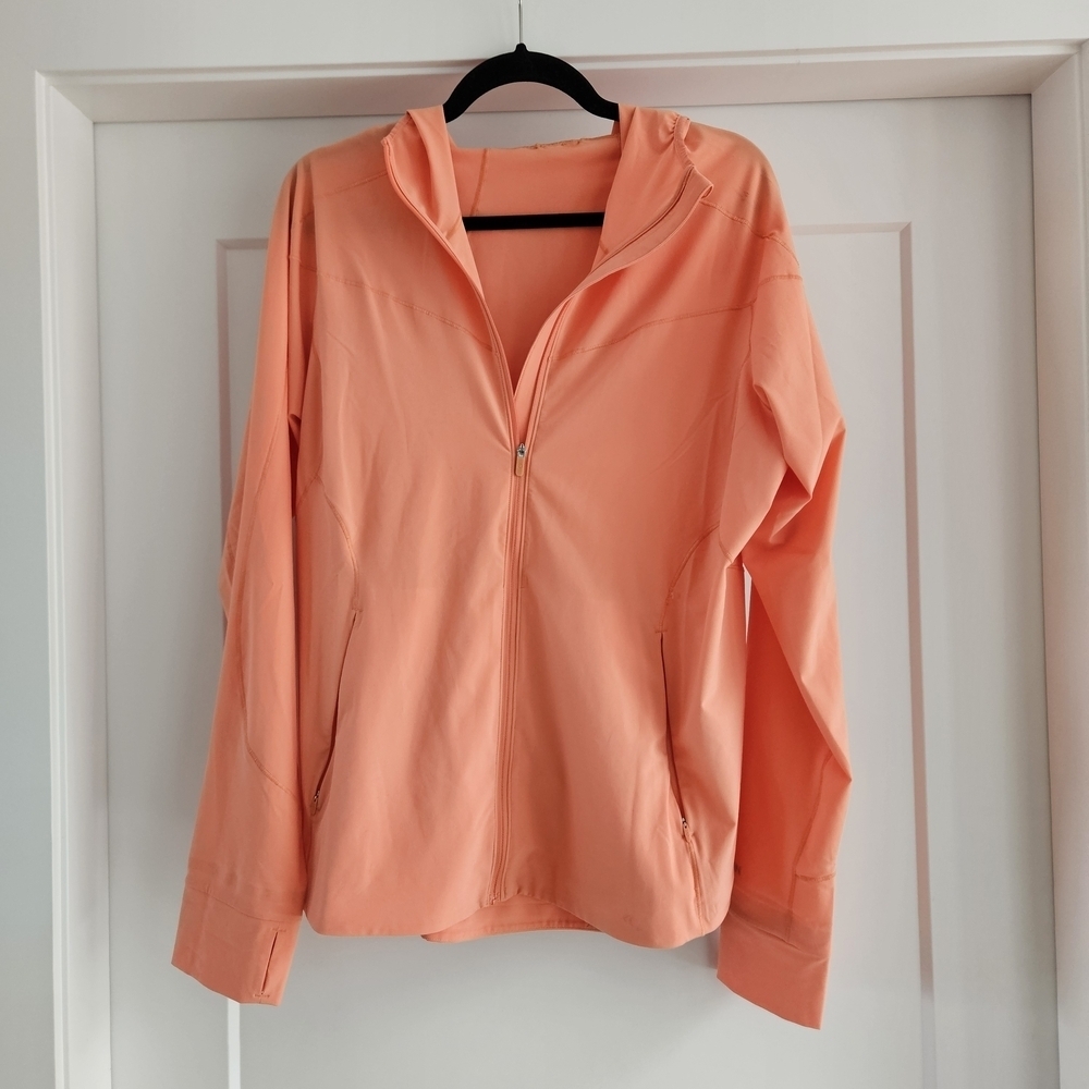 Lululemon Windbreaker Jacket Apricot Color Size 14